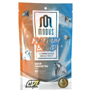 Modus Platnium Blend Gummies 3000mg Sour Assorted