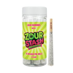 Zour Stash Liquid Diamond Pre-Rolls in Richmond TX (10ct) 20g