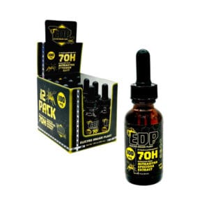 EDP 70H 100mg 7-Hydroxymitragynine liquid tincture bottle at Smoke Heaven in Richmond, TX.